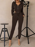 And Winter Fashion Hooded Short Cone-Shaped Jersey Trousers Casual Sports Suit