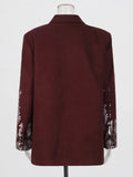 Australian Show Temperament Trison Small Suit 2025 New Personality Heavy Industry Hot Design Blazer Women's