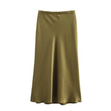 Women's Clothing INS Explosive Silk-Sense Texture With Belt