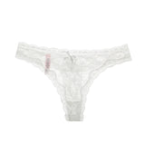 Rear Ribbon Ribbon Lace Side Trousers Low-Rise Cotton Crotch Large Size Elastic Lace