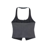 Women's Clothing 2025 Spring New Bow Ornament Hanging Neck