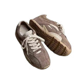 De-Speakers Women 2025 Spring And Autumn New Daily Exploding Flat Agam Shoes Lightly Casual Sports Running