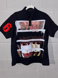 Street Demon Skull Tide Brand New Printed T-Shirt Gothic High Street T-Shirt Round