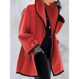 2025 New Hooded Wool, Women's Coat Jacket,