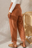 Autumn and Winter Wide Leg Pants Loose Fashion Women High Waist Casual Corduroy Pants Straight Trousers Joggers