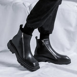Zingj Boots Black Boots Martin Boots Fashion