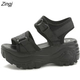 2023Women Sandals Women Platform Wedge Sandals 6cm High Heels Women Shoes Summer Sneakers Sandalia Mujer Zapatos De