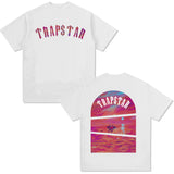 New Harajuku Style T-Shirt Trapstar Cotton Short-Sleeved Fashion Shirt Round-Neck T-Shirt