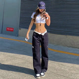 Street Trend Hipster High Waist Straight
