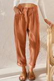 Autumn and Winter Wide Leg Pants Loose Fashion Women High Waist Casual Corduroy Pants Straight Trousers Joggers