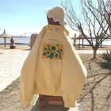 Sunflower Field Vintage SweatshirtOutfit