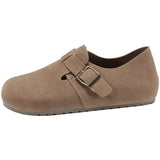 Birken Shoes Women Spring And Autumn New Super Fire In Women's Shoes One Foot Pedal Bean Shoes Bread Ugly Single