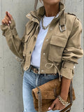 New Jacket Collar Retro Women's