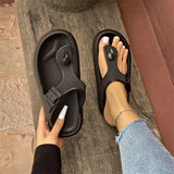 New Large-Size Thick-Bottomed Slippers Outdoor Casual Cool Slippers Light And Breathable Comfortable