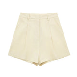Vest 99293210 High Waist Casual Shorts 9929221