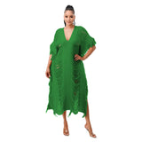 Zingj New Women's Handmade Knitted Hand-Through Tassel