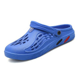 Summer New Anti-Slip Beach Shoes Word Drag Men's Cool Slippers Men's Hole Shoes Bao Men's