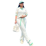 Zingj New Women's Casual Knit Wide-Leg Pants