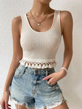 Spring And Summer New Products Repair The Hem Splicing Taway Design Vest