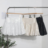Style Glide Half-Dress Lumbar Buds Small Black Dress Anti-Light A Word Umbrella Skirt