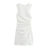 Women's Explosive Three-Color Knitted Wrinkle Decoration