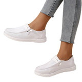 Zingj And Summer New Women's Light And Comfortable Canvas Cloth Top Breathable Flat Single Shoes Women's