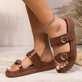 Summer With Buckle With Soft Bottom Comfortable Fashion Beach Cool Slippers Women Outside The
