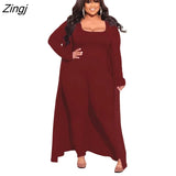 Piece Set Women Sets Long Sleeve Cardigans Coat+Crop Top+ Long Pants Sets Fall Clothes 2023 Outfits