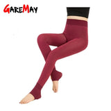New Fashion Women's Autumn and Winter High Elasticity and Good Quality Thick Velvet Pants Warm winter christmas
