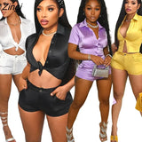 Casaul Women Tracksuit Two Piece Set Shirt + Pants Sportsuit Streetwear Matching Set Clothes For Women