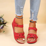2025 Large-Size Casual Fish Mouth Sandals Hot Roman Wind Sandals Women Wear Magic