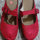 Cool Slippers Women's Summer Leisure New Retro Hollow Belt Buckle Slippers Slope And Head Women's