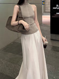 Aesthetics Multi-Color Design Sense Niche To Wear Comfortable And Thin Fashion Wool-Blend Knitted