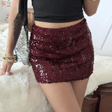 Street Style Fashion Five-Cornered Stars Glitter Low-Waisted Ass Babes Dance Performance Personality Squint