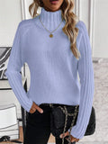 Women's Clothing Pure Color Buffet With Long-Sleeved Sweater Autumn And Winter High Collar
