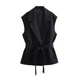 Vest 7768023 Wide Leg Trousers 7740102