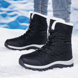 Cotton Boots Outdoor Women With Thick Thick Snow Boots Large Size Women's