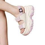 Sandals Women's New Summer 2025 New Fashion Retro Small Cozy Casual Thick-Solum Beach