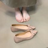 Commuting Mary Jane Evening Shoes Tip Commuting Single Shoes Women 2025 New Fashion Shallow