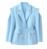 Explosion Women's Waistband Bandwidth Shoulder-To-Shoulder Suit