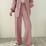 Zingj Suit Jacket Female 2024 New Spring And Autumn Korean Version Chic Small Suit Suit Lady Design Sense