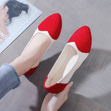 Fashion Round Head Comfortable Large Size Women's Shoes Lazy Shoes Flat Bottom Women's Singles Shoes