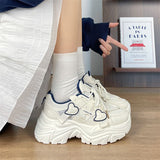 White Shoes Women In 2025 Summer New Mesh Breathable Skirts Fashion Red Student