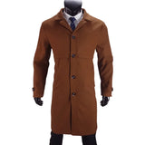 European Version Of The New Hair, The Man's Coat, The Long Coat Ebay Bursts Of Large Code Single