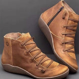 Boots Autumn And Winter New Women's Boots Large Size British Martin Boots Leisure Short