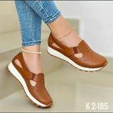 Large-Size Shoes Thick Sole Casual Fashion Women's Shoes Comfortable Flat Sole Round Head Pedal Single Shoes