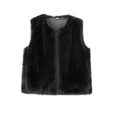 New Women's Clothing Fashion Temperament Artificial Fur Effect