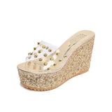 Zingj Female Spring / Summer 2023 New Lady Style Rhinestone Female Cool Drag Round Slope With Fashion Women's