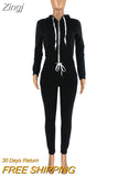 Autumn Sporty Women's Set Hooded Sweatshirt Jogger Pants Set Activewear Tracksuit Two Piece Set Print Fitness