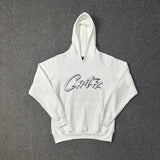 Brand Printed Street Men's And Women's Loose Basic Hooded Sweater Leisure Sweater
